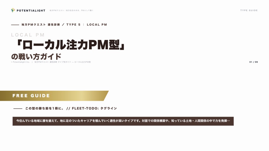 ローカル注力PM型の戦い方ガイド 表紙